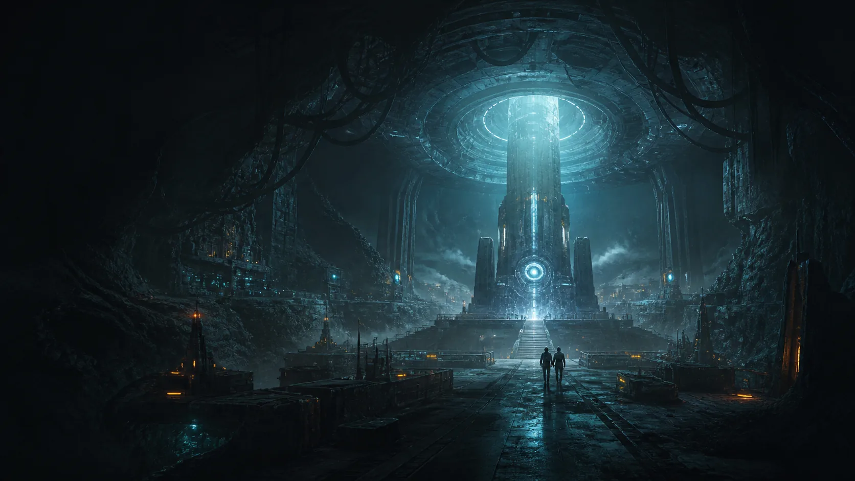Ecliptica signal cavern concept